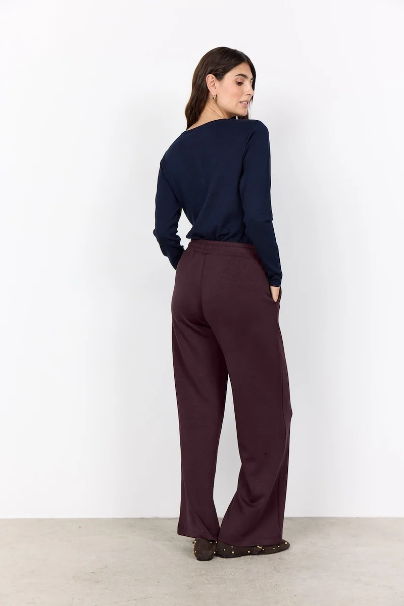 Le pantalon à jambe large Soya Concept | 25924