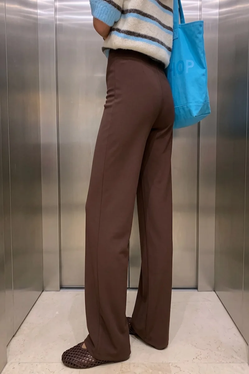 Le pantalon à jambe large Vero Moda | 10318454-32