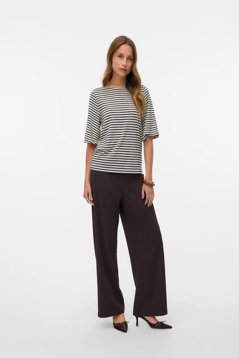 Le pantalon à jambe large Vero Moda | 10318454-30