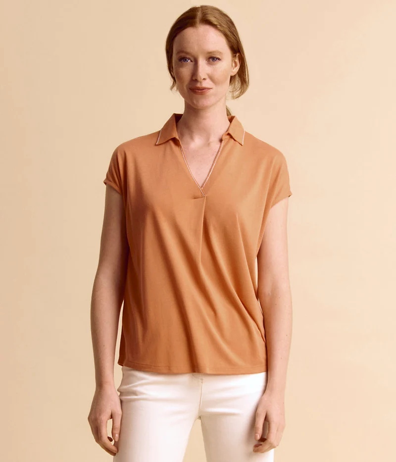 Tee-shirt fluide en lyocell TOURBILLON/85301/079