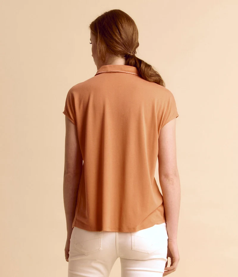 Tee-shirt fluide en lyocell TOURBILLON/85301/079