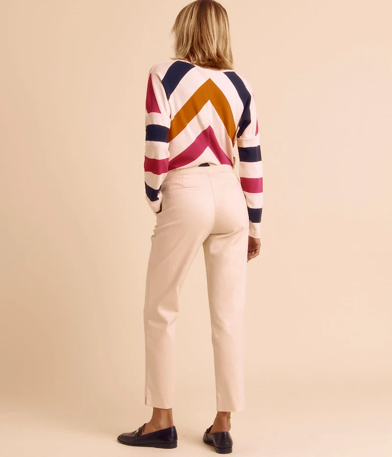 Pantalon 7/8ème en coton stretch PICO85/85146/006