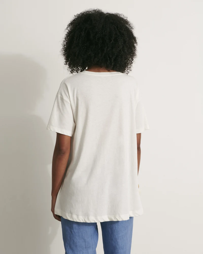 Tee-shirt coupe trapèze TRAPEZE/11235/003