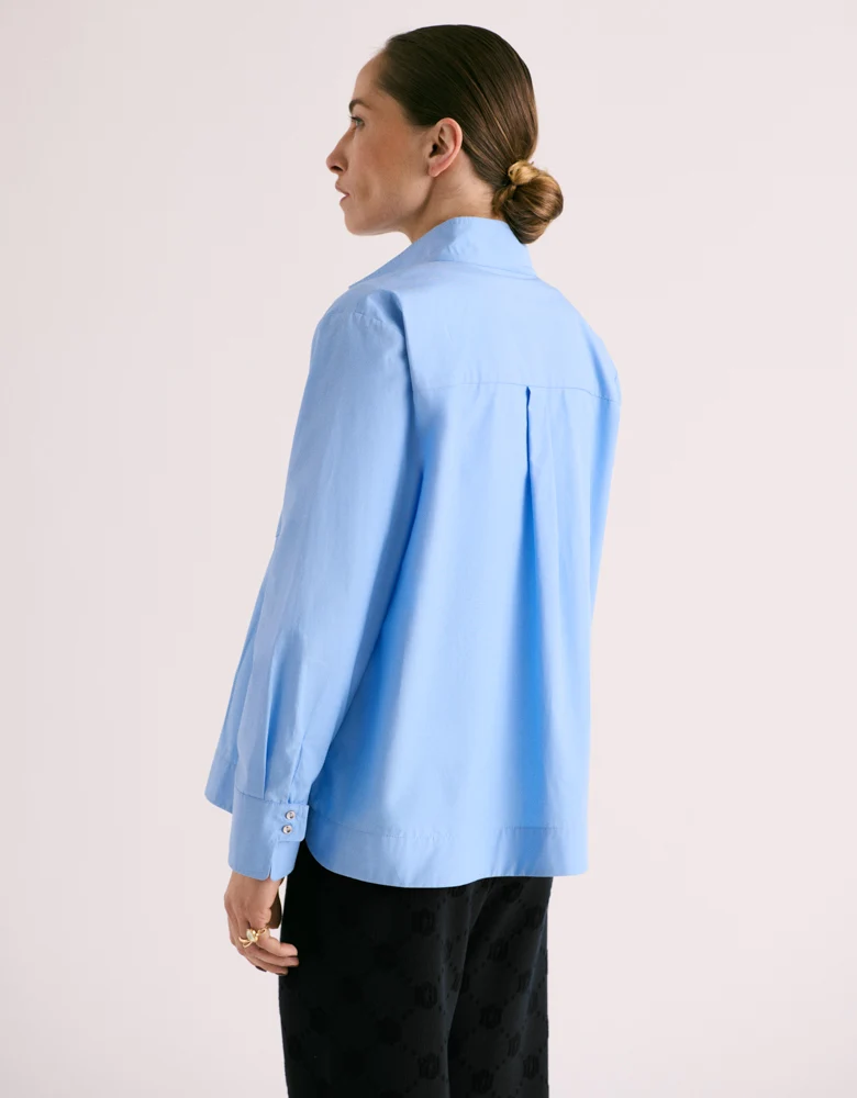 Chemisier CYAN/88214/290