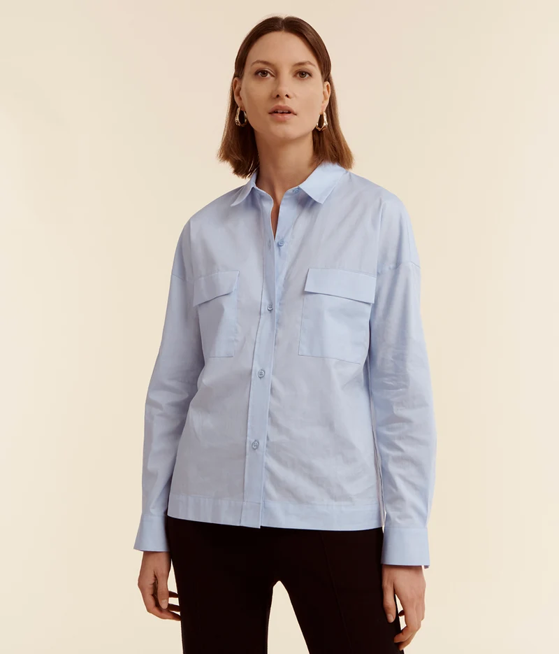 Chemisier en coton CROXFORD/88346/272