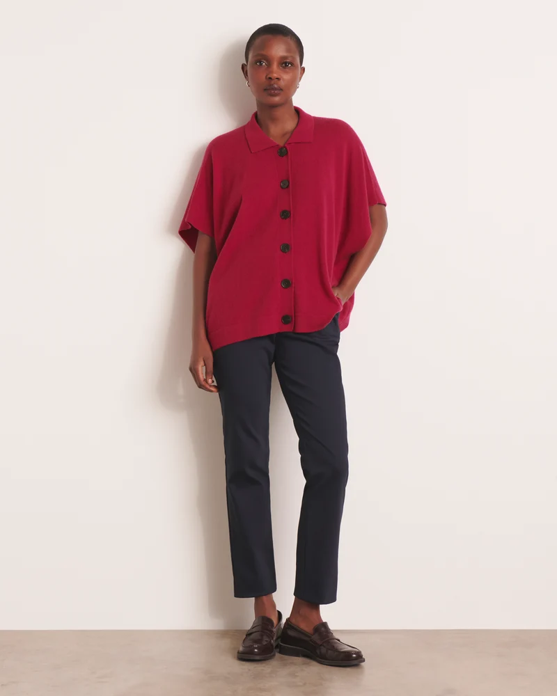Pantalon bleu marine PICO13-BIS/13087/317