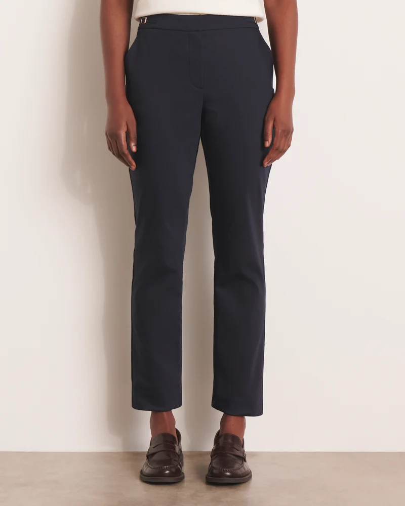 Pantalon bleu marine PICO13-BIS/13087/317