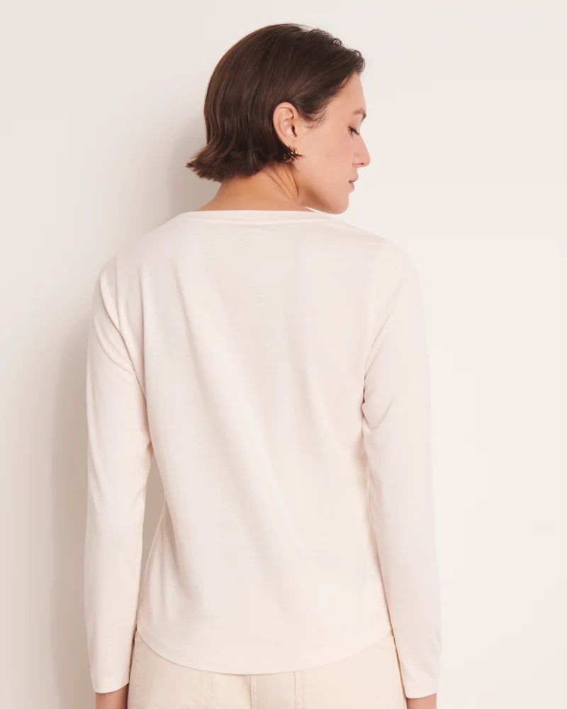Tee-shirt beige TIMARIN13-BIS/13099/012