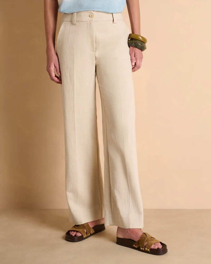 Pantalon large beige PHILBY13/13323/007