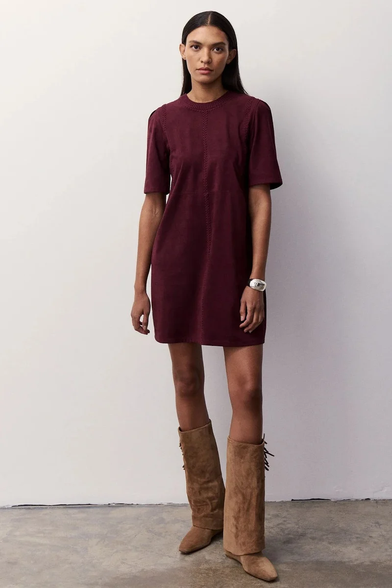 MELISSA NEPTON Robe Cassandra - New Burgundy