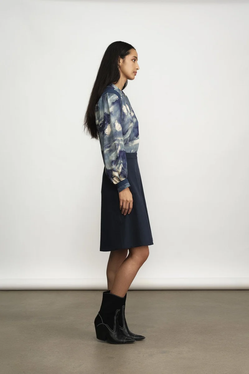 JENNIFER GLASGOW Blouse Willow - Cloud