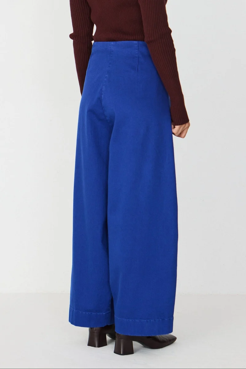 SKFK Pantalon Mari - Bleu