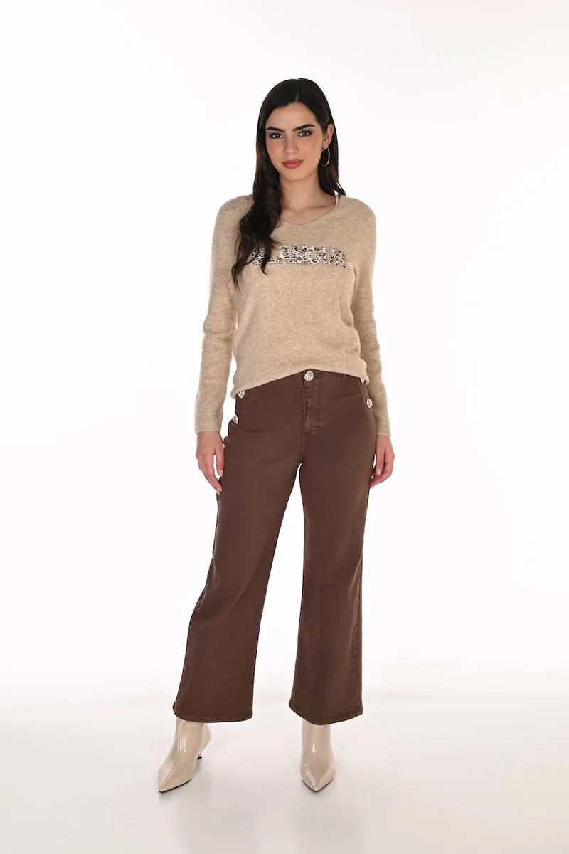Le jean extensible Frank Lyman | 263789