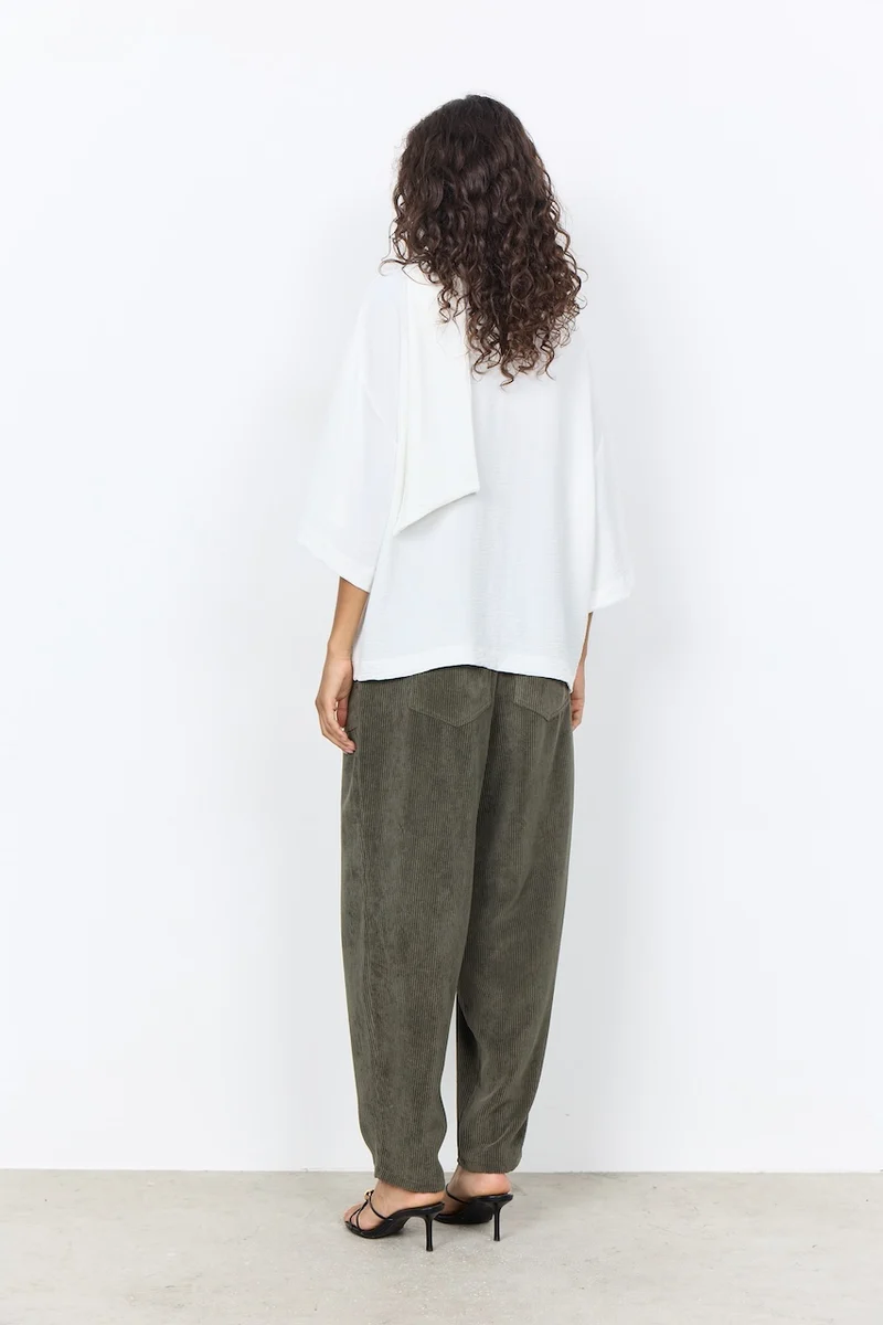 La blouse à col drapé Soya Concept | 41989