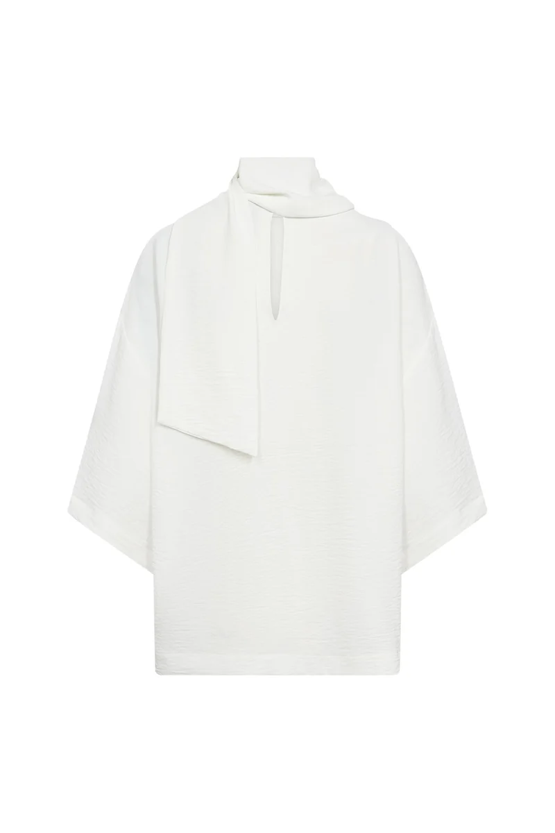 La blouse à col drapé Soya Concept | 41989
