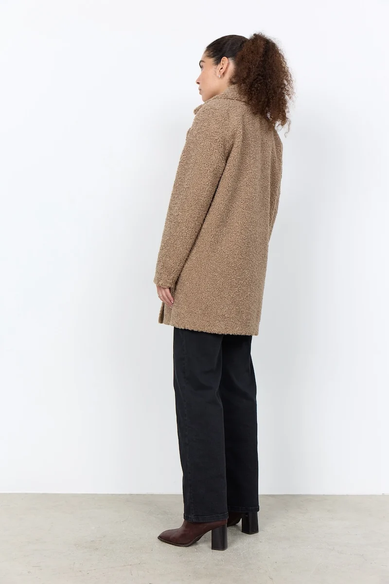 Le manteau effet peluche Soya Concept | 40216