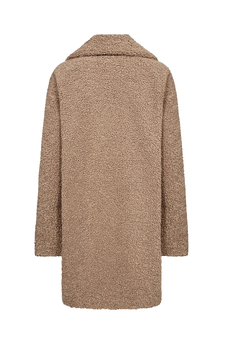 Le manteau effet peluche Soya Concept | 40216