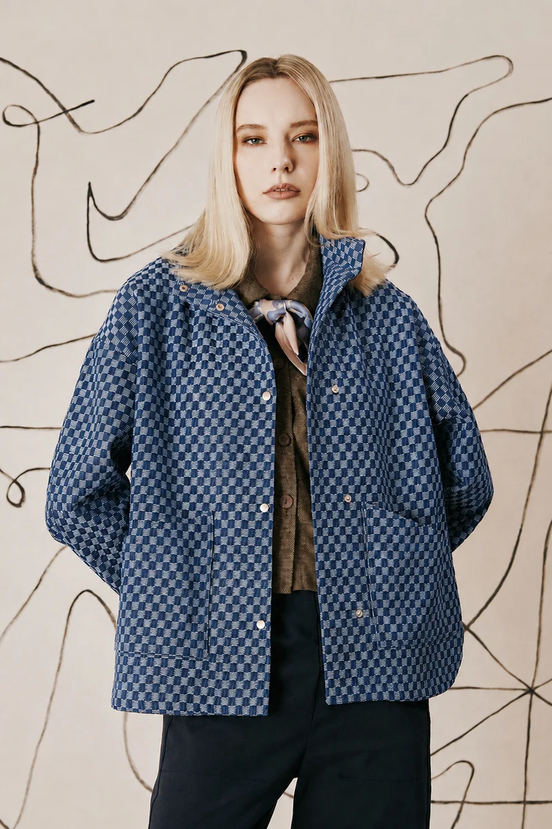 DAGG & STACEY Veste Noor - Indigo Clair
