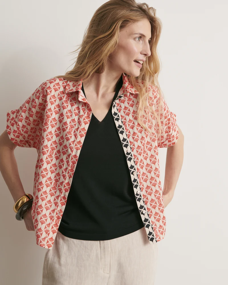 Chemise manches courtes CATALOGNE/11114/580