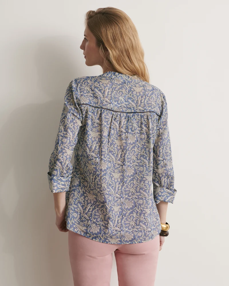 Blouse imprimée CHEVREFEUILLE11/11198/630
