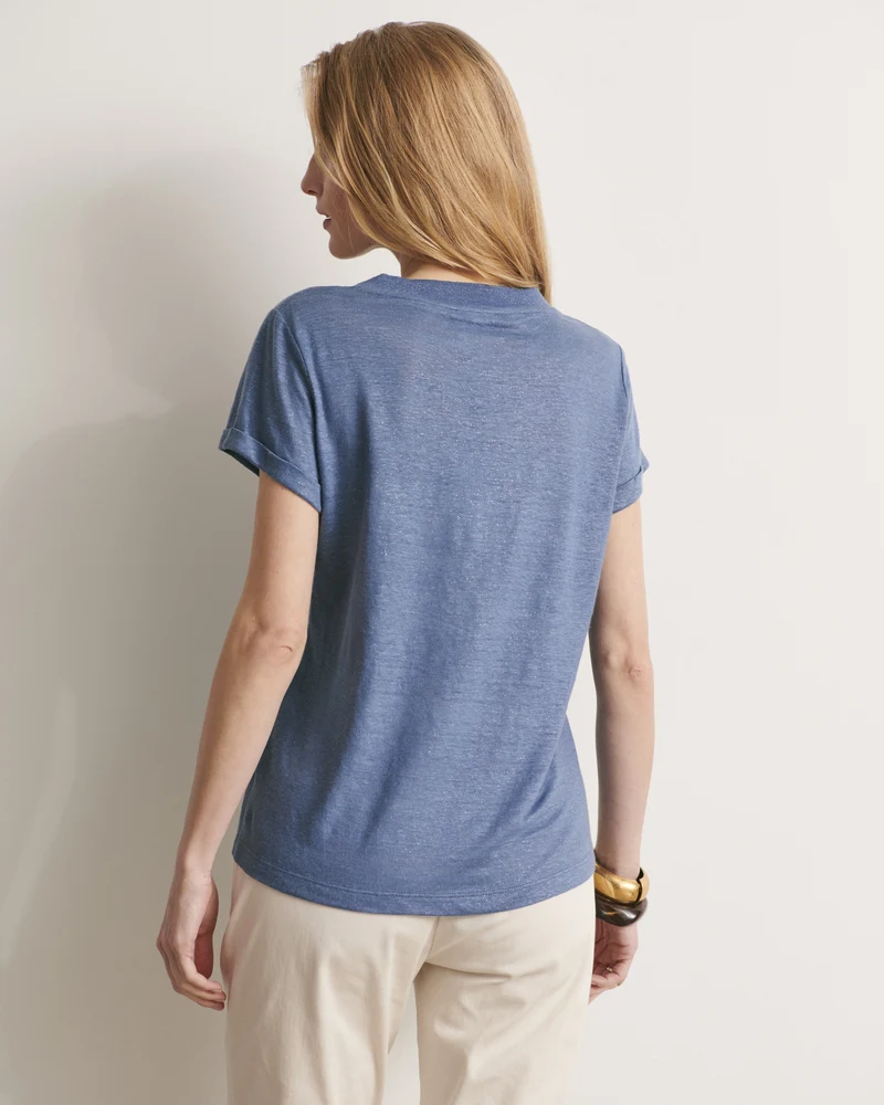 Tee-shirt encolure V TROCADERO/11180/285