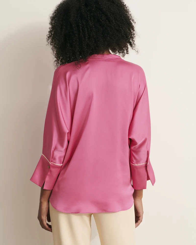 Blouse nouée CHARTREUSE11/11088/394
