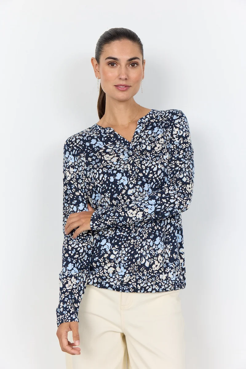 La blouse imprimée délicat Soya Concept | 27421