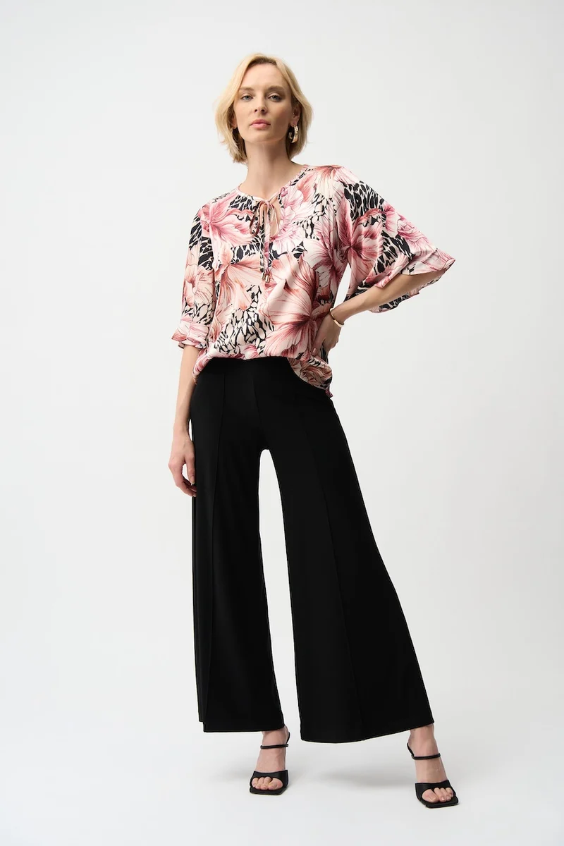 Le pantalon tricot soyeux Joseph Ribkoff | 251017S26