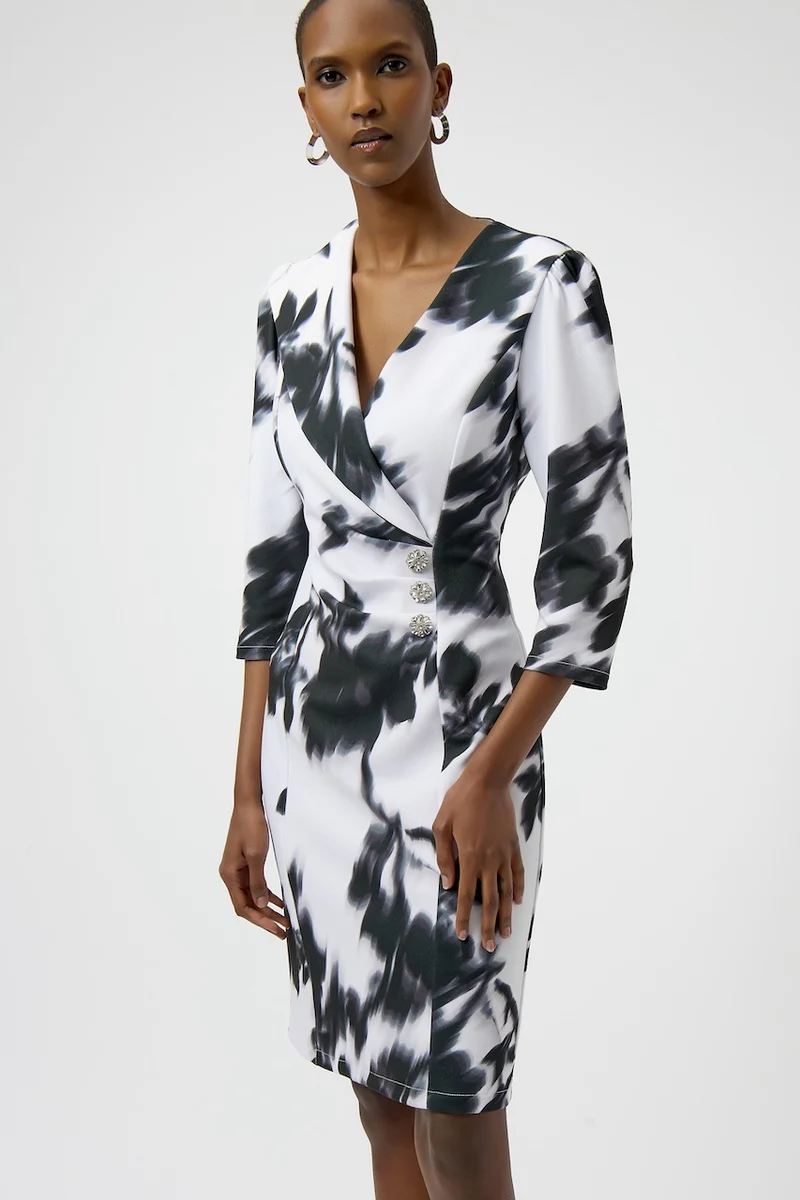La robe motif abstrait Joseph Ribkoff | Signature | 254171