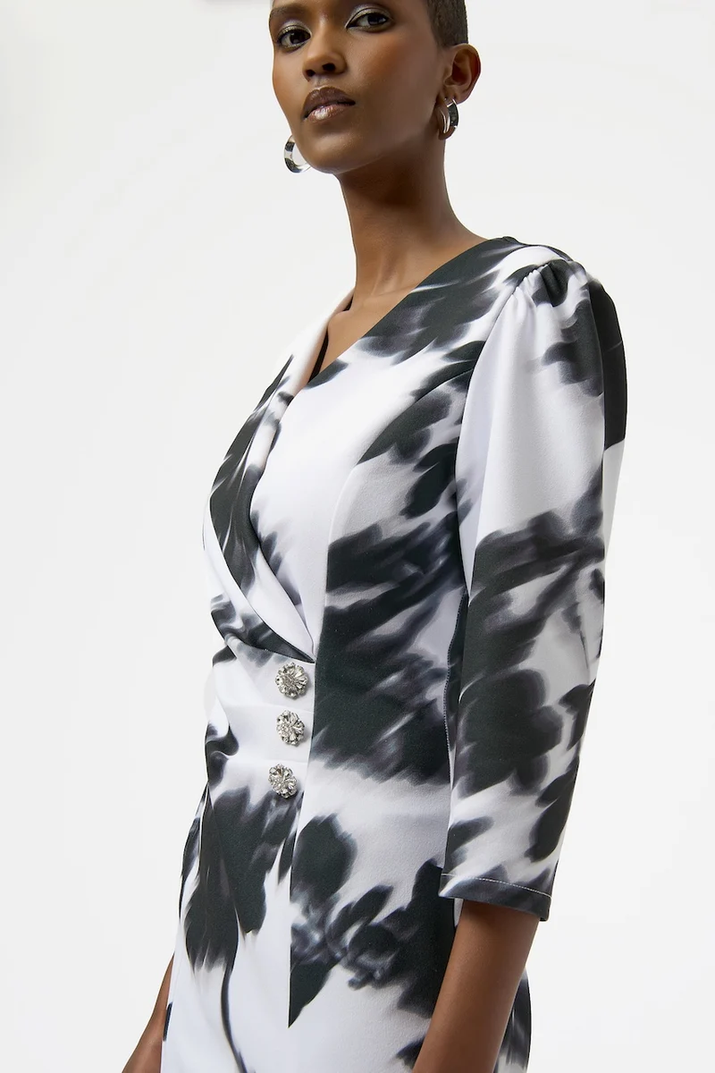 La robe motif abstrait Joseph Ribkoff | Signature | 254171
