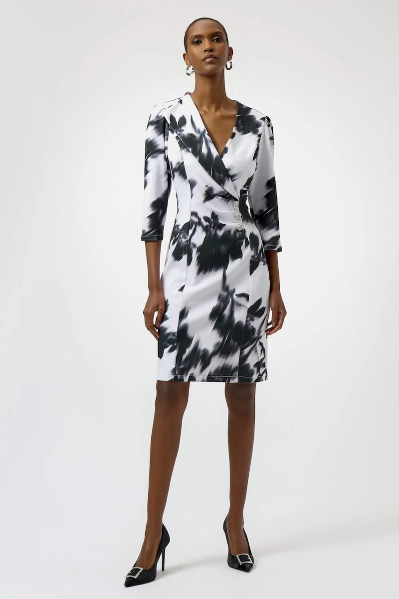 La robe motif abstrait Joseph Ribkoff | Signature | 254171