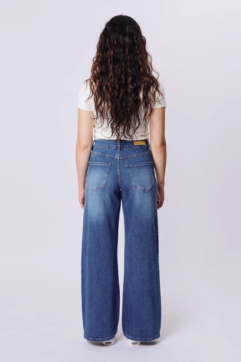DAILYSTORY X YOGA JEANS Jean Aurore - Bleu