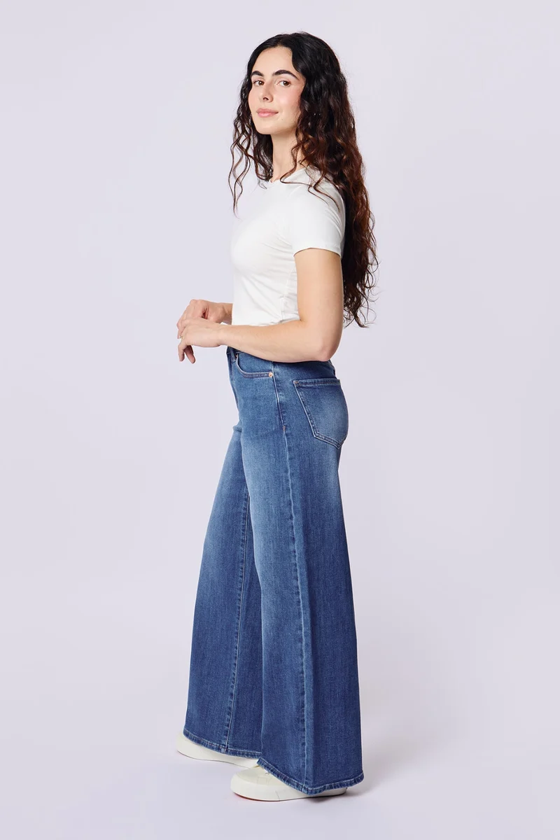 DAILYSTORY X YOGA JEANS Jean Aurore - Bleu