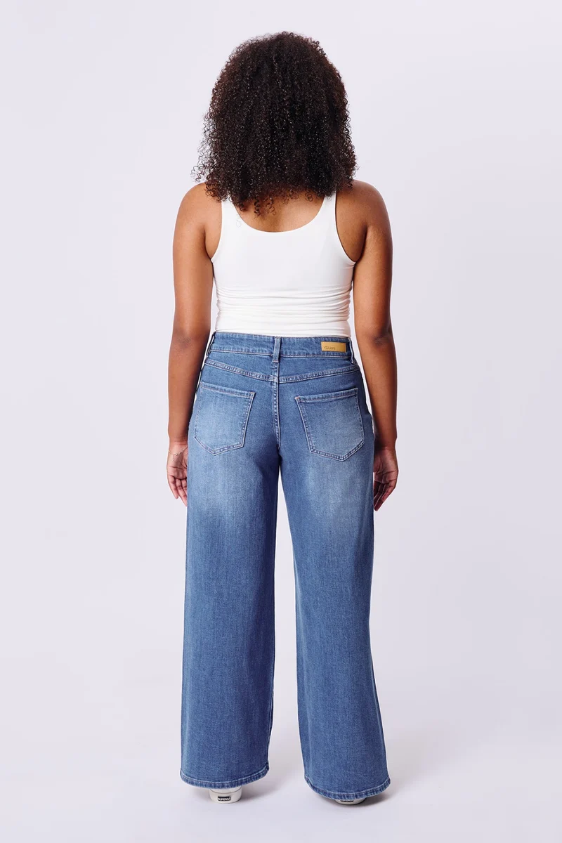 DAILYSTORY X YOGA JEANS Jean Aurore - Bleu