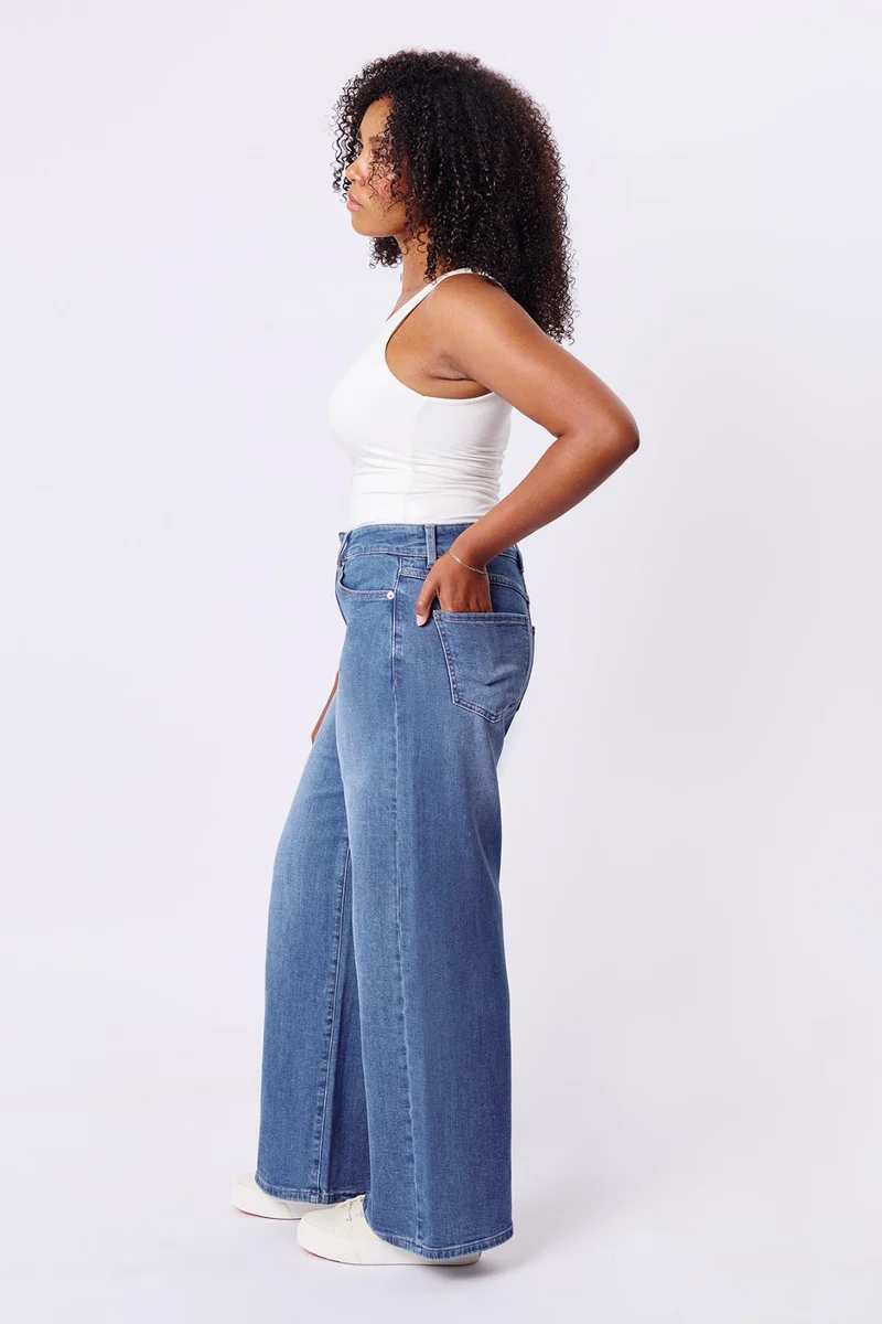 DAILYSTORY X YOGA JEANS Jean Aurore - Bleu