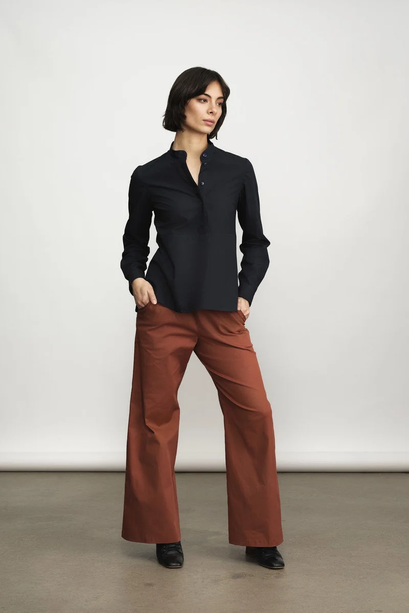 JENNIFER GLASGOW Pantalon Twyla - Rouille