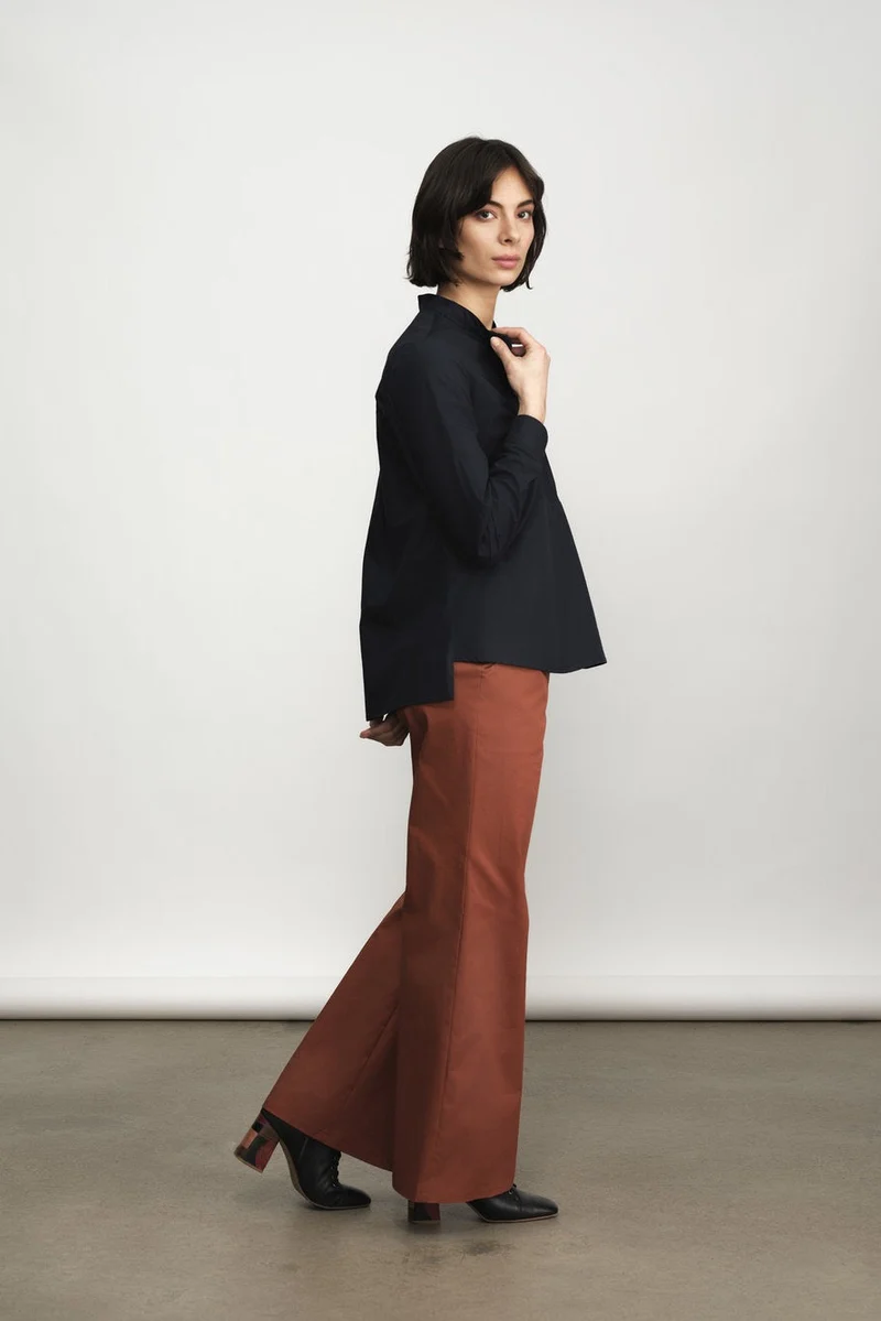 JENNIFER GLASGOW Pantalon Twyla - Rouille
