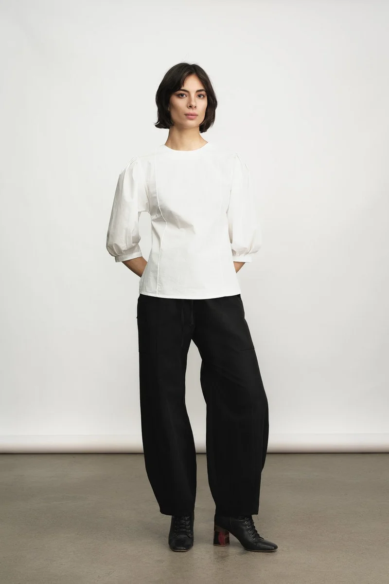JENNIFER GLASGOW Blouse Blythe - Ivoire