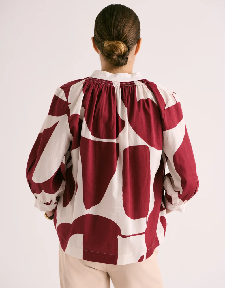 Blouse imprimée CHAGALL/88070/565