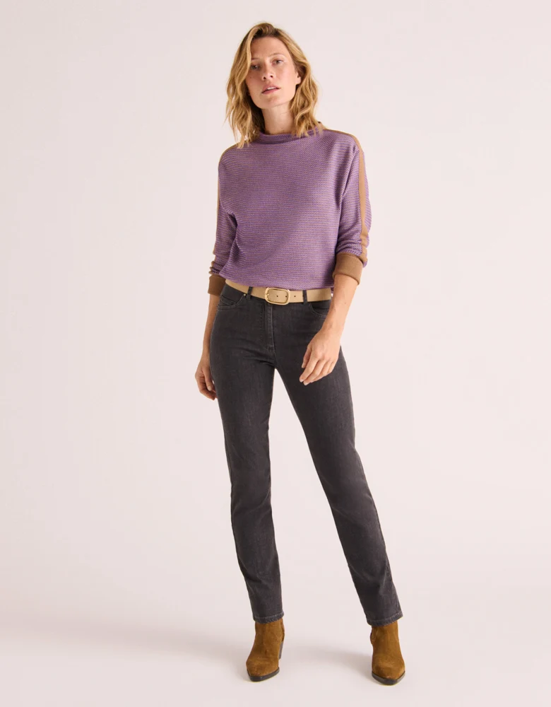 Jeans délavé PANJEAN88-BIS-GRIS/88153/441