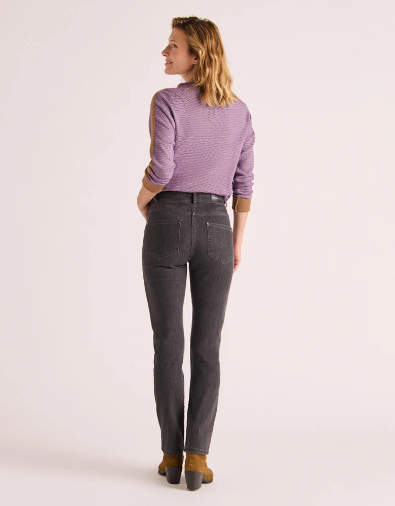 Jeans délavé PANJEAN88-BIS-GRIS/88153/441
