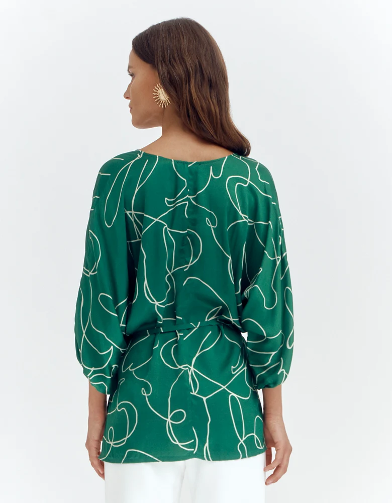 Blouse imprimée CLIGNE/87117/611