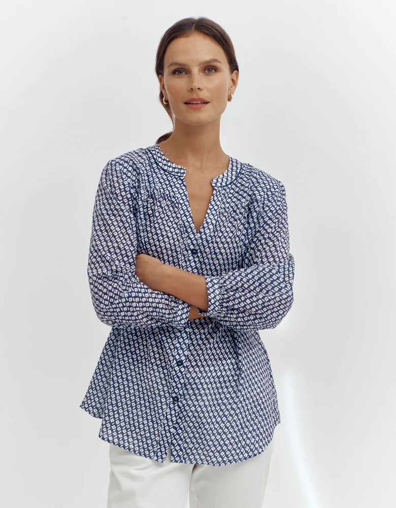 Blouse imprimée CHIVALI/87055/635