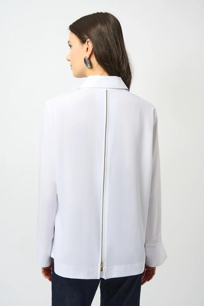 La blouse en popeline extensible Joseph Ribkoff | 253923