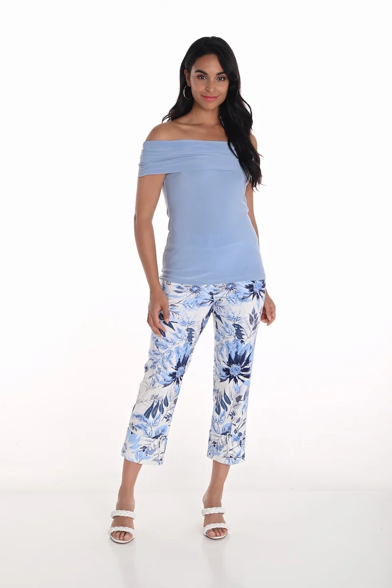 Le pantalon floral Frank Lyman | 251244