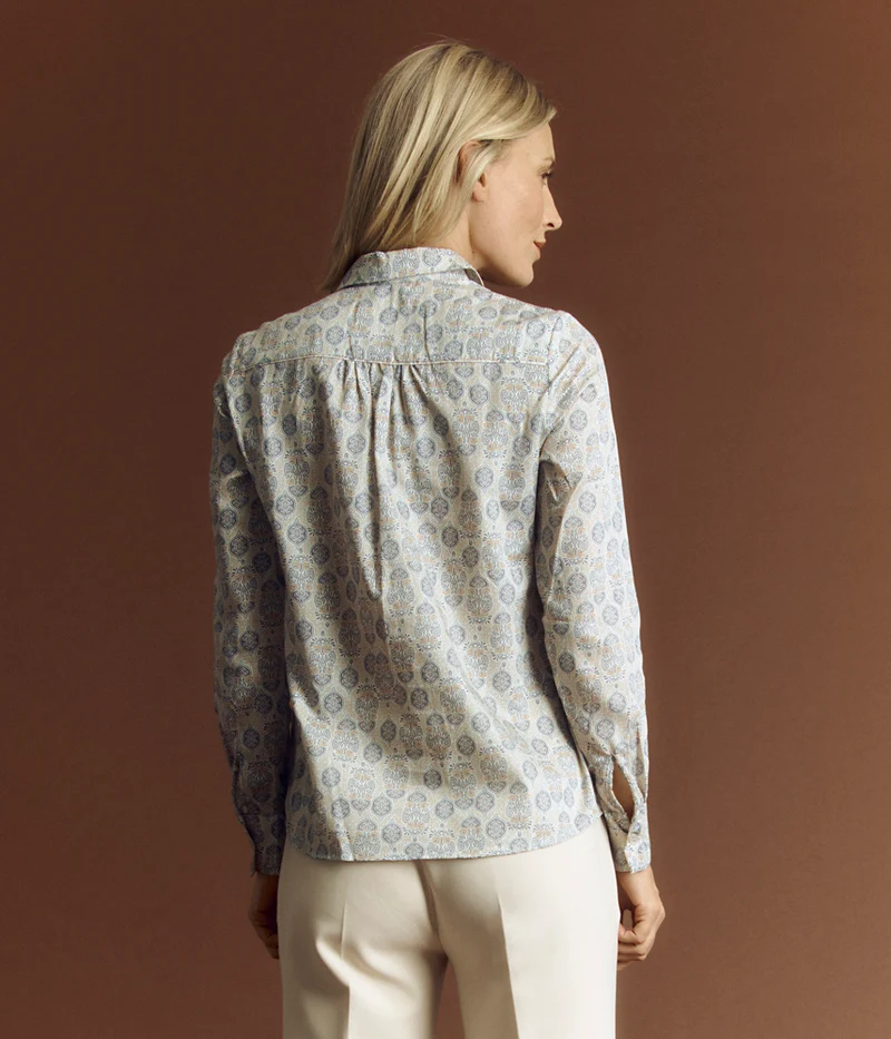 Chemise imprimée en coton CARTHAGE84-T840F/84186/531