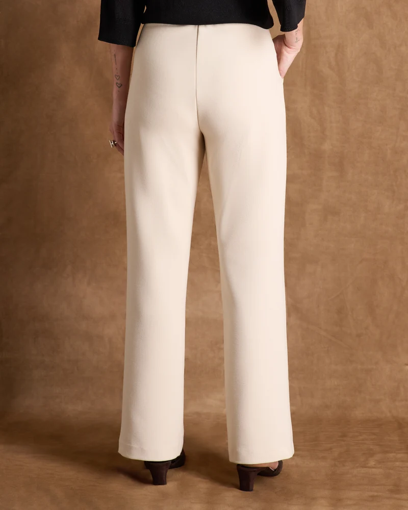 Pantalon beige droit PUNTO-NEW14/14211/006