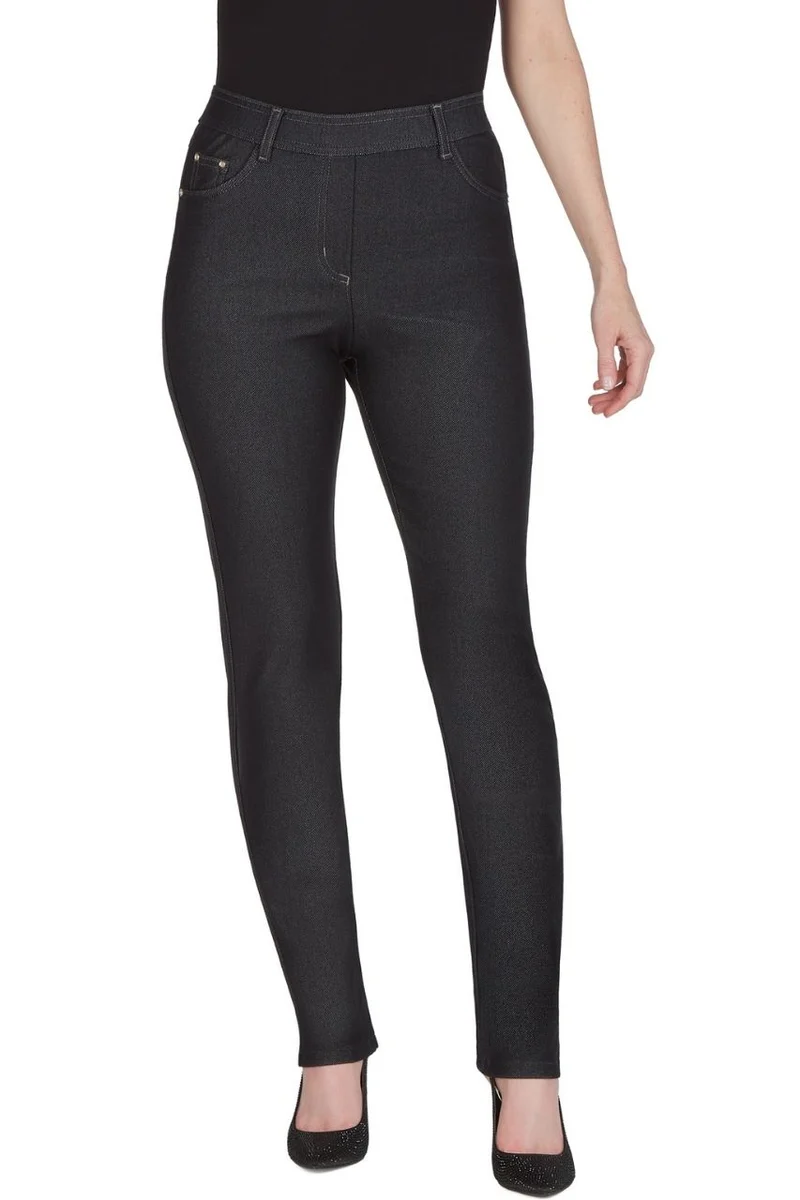 Le pantalon pull-on ajusté