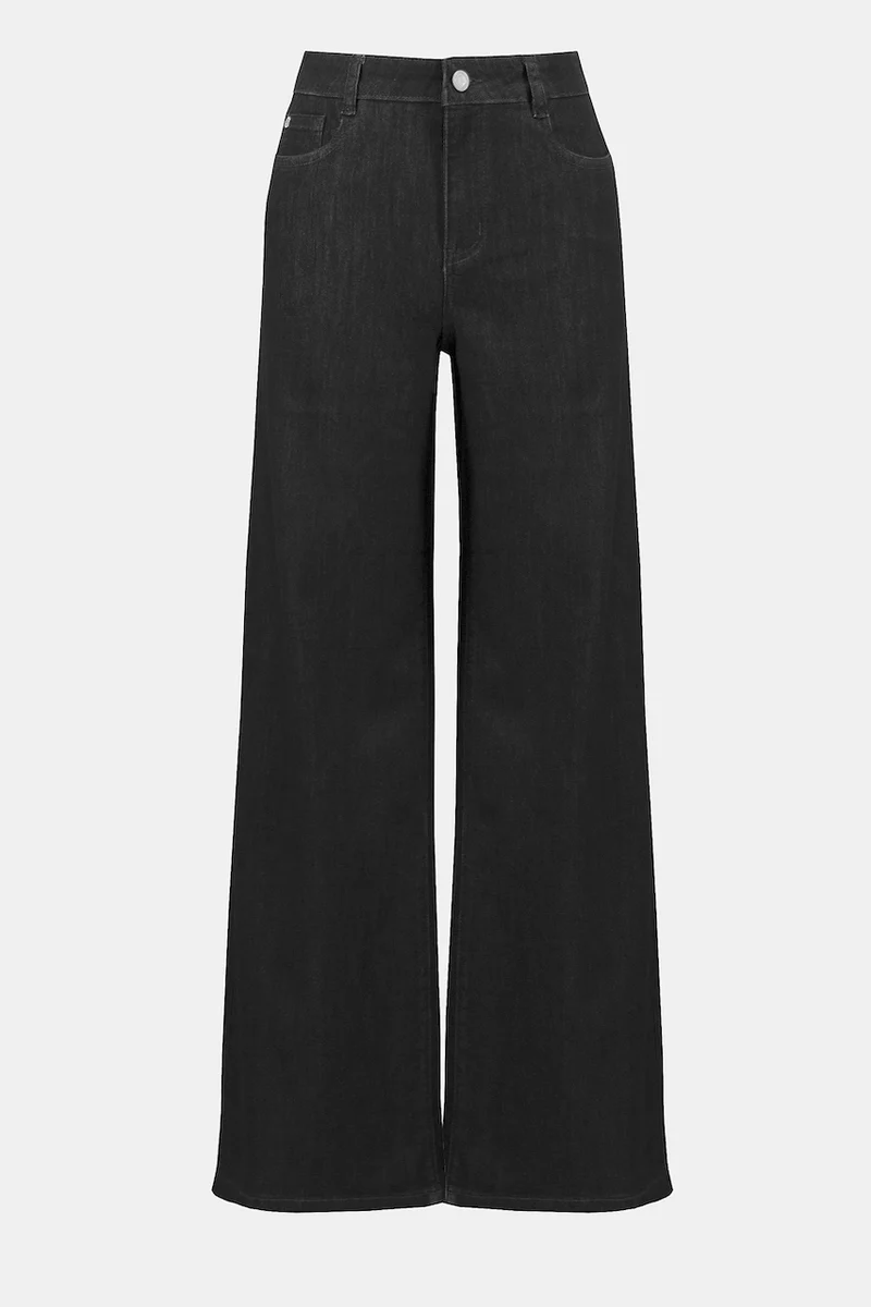 Le jean extensible classique à jambe large Joseph Ribkoff | Hots | 251968B25