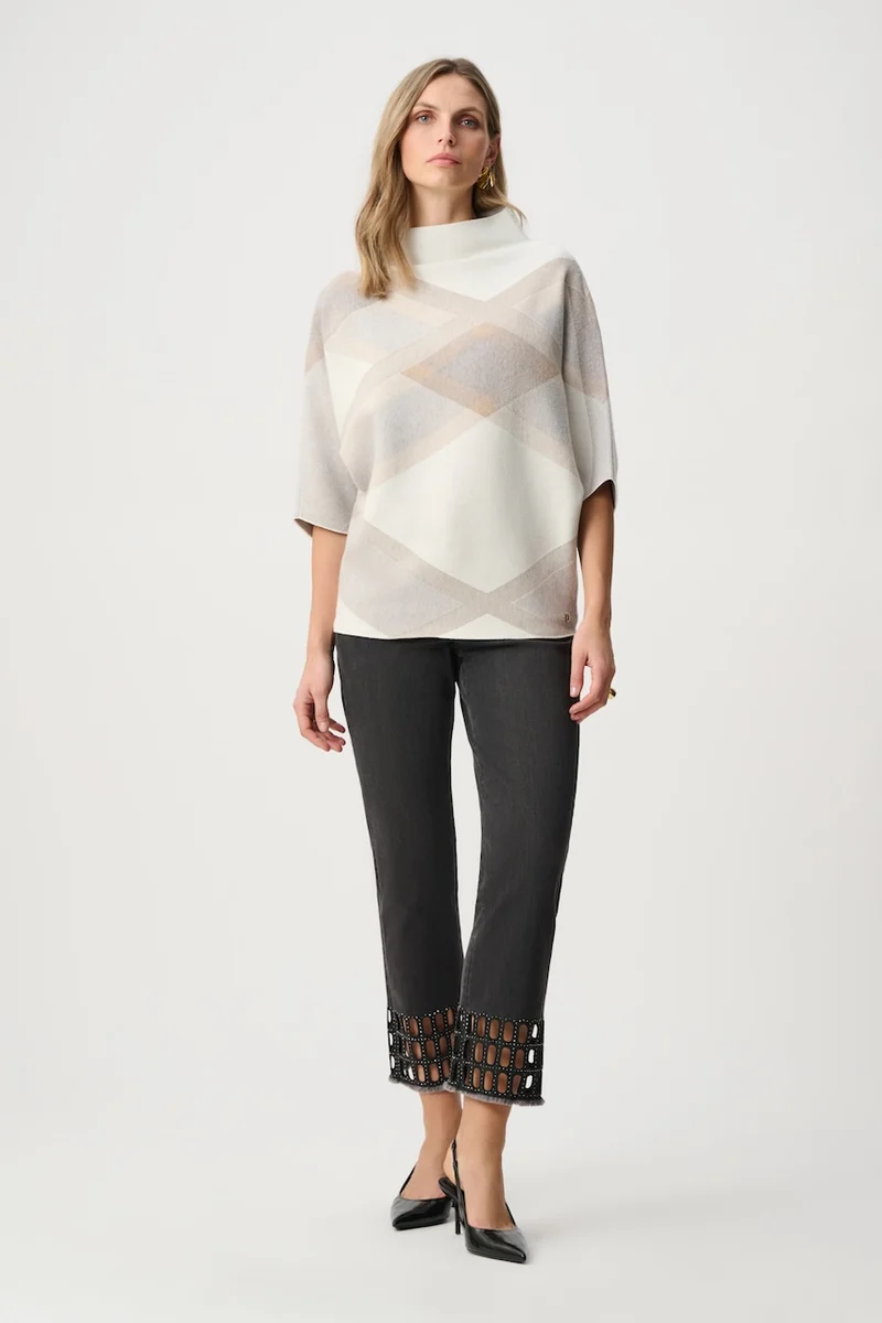Le tricot jacquard à carreaux Joseph Ribkoff | 263947